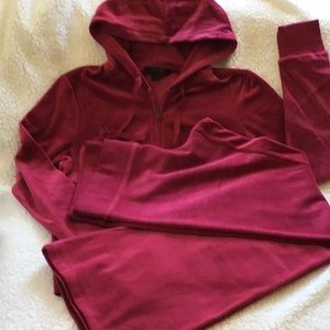 EXPRESS Velour Outfit 🌃